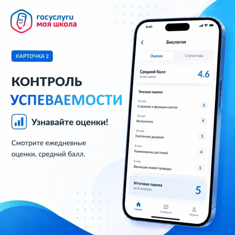 Госуслуги Моя Школа